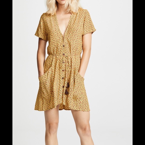 Faithfull the Brand Pilou Dress Raquel Floral - Picture 1 of 4